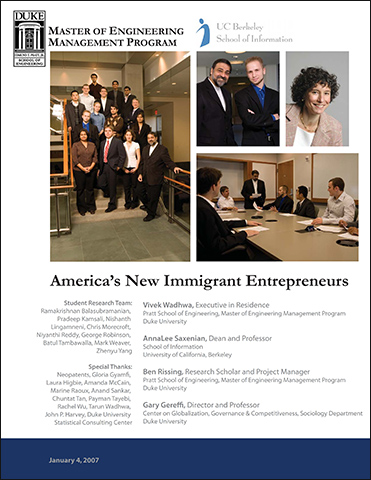 America's New Immigrant Entrepreneurs
