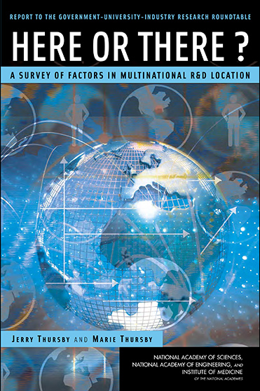 Here or There? A Survey of Factors in Multinational R&D Location | Full Report
