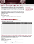 View the 2003 MIT Founder's survey used for this study