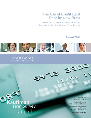 The Use of Credit Card Debt by New Firms | The Kauffman Firm Survey (KFS)