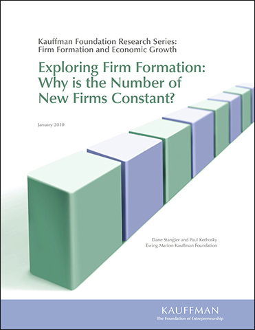 Exploring Firm Formation: Why is the Number of New Firms Constant?