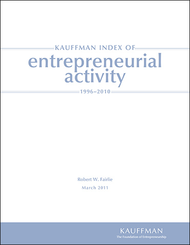 Kauffman Index of Entrepreneurial Activity 1996–2010