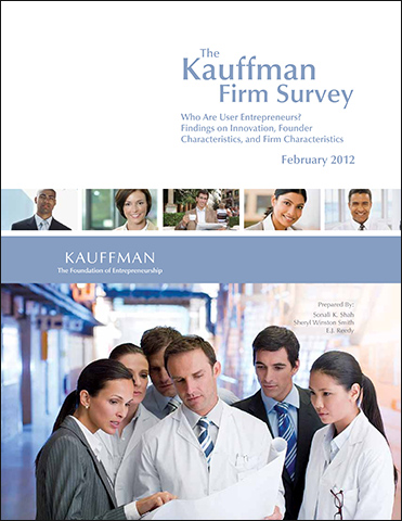 Who Are User Entrepreneurs? Findings on Innovation, Founder Characteristics, and Firm Characteristics | The Kauffman Firm Survey (KFS)