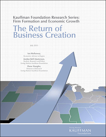 The Return of Business Creation | Firm Formation and Economic Growth