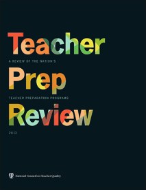 NCTQ's report "Teacher Prep Review"