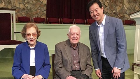 Reflecting on President's Day: Church with Jimmy Carter by Victor W. Hwang, vice president of Entrepreneurship at the Kauffman Foundation
