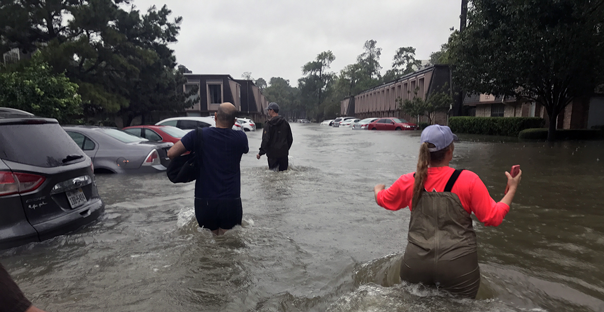 Flooding in Houston