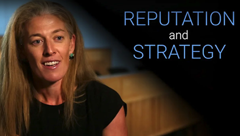 Lisa Murray speaking about the Investment strategy at the Kauffman Foundation