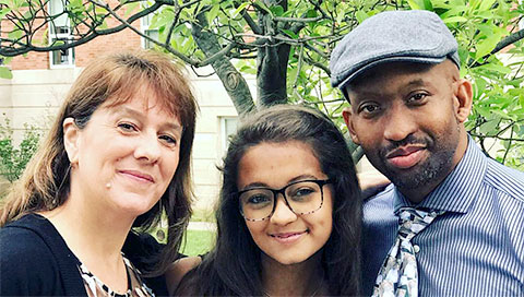 Corey Scholes' family