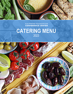 Kauffman Foundation Conference Center Catering Menu 2023 cover