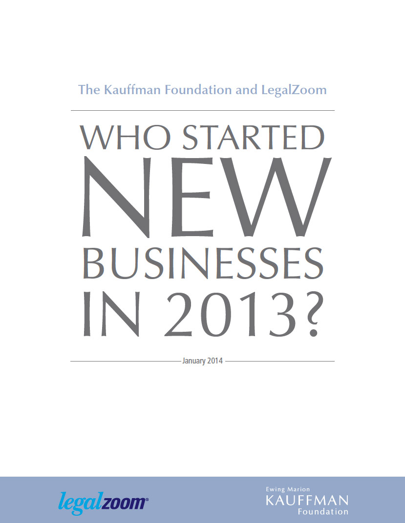 Download "Who Started New Business in 2013"