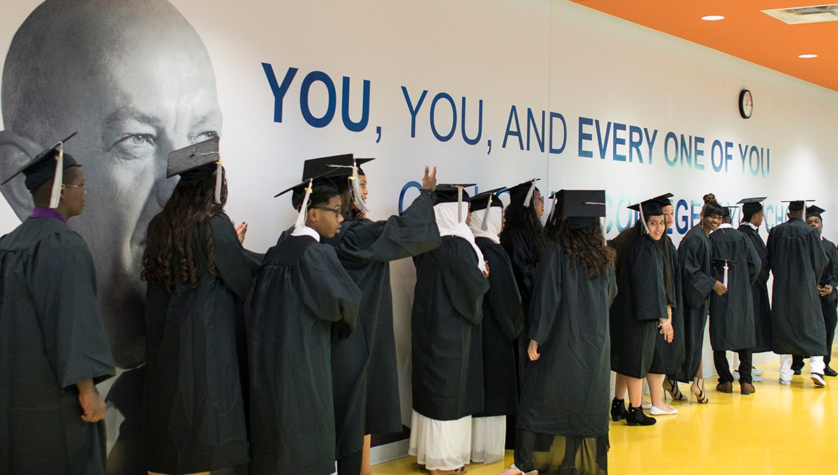 Ewing Marion Kauffman School graduates
