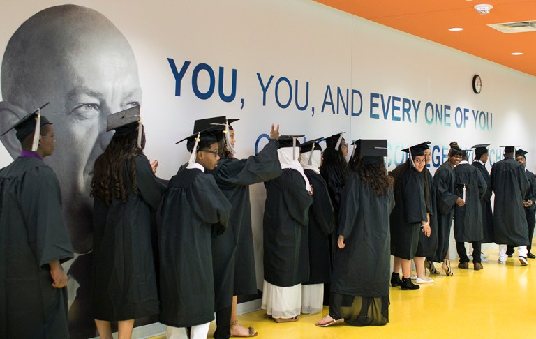 Ewing Marion Kauffman School graduates