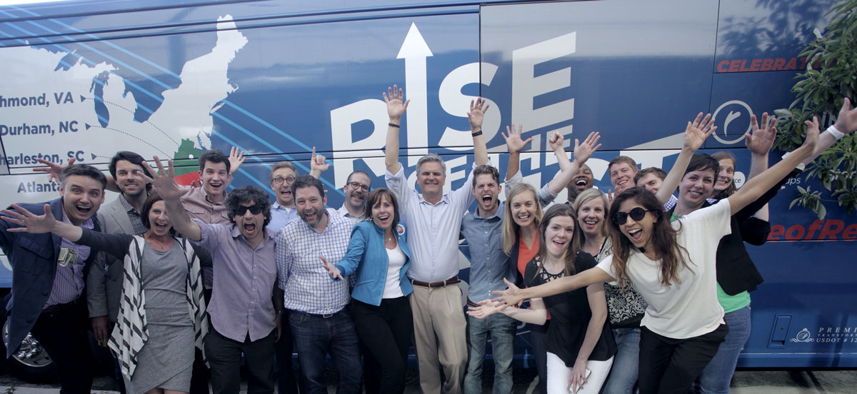 Jean and Steve Case on a Rise of the Rest tour stop in New Orleans