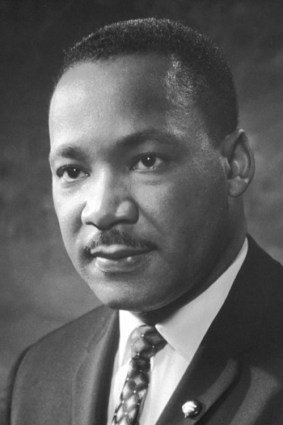 A photo of Dr. Martin Luther King, Jr.