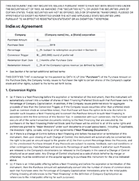 Indie.vc v3 Term Sheet