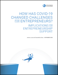 How has COVID-19 Changed Challenges for Entrepreneurs: Implications for Entrepreneurship Support