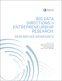 Big Data Directions in Entrepreneurship Research: Researcher Viewpoints