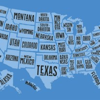 A map of the United States