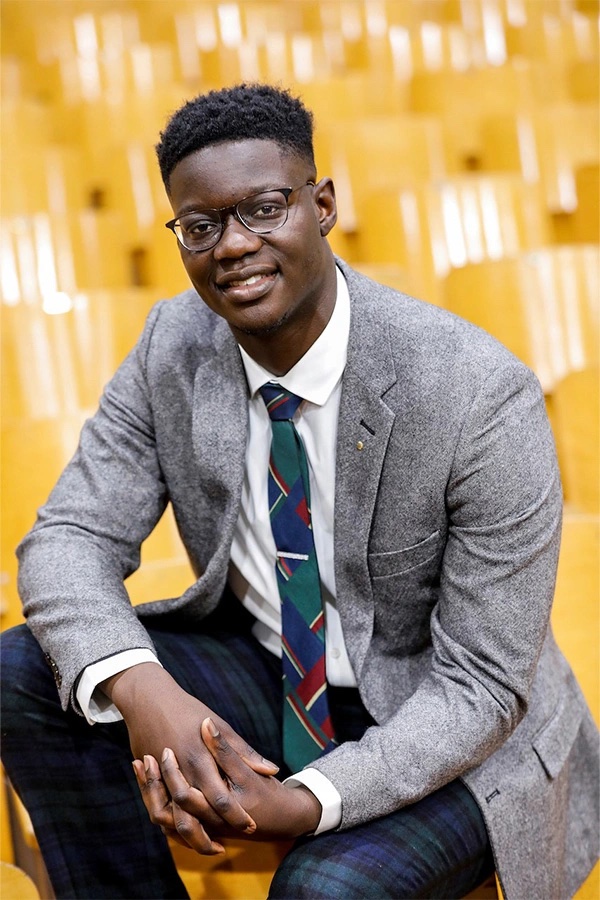 A photo of Edmund Adjapong