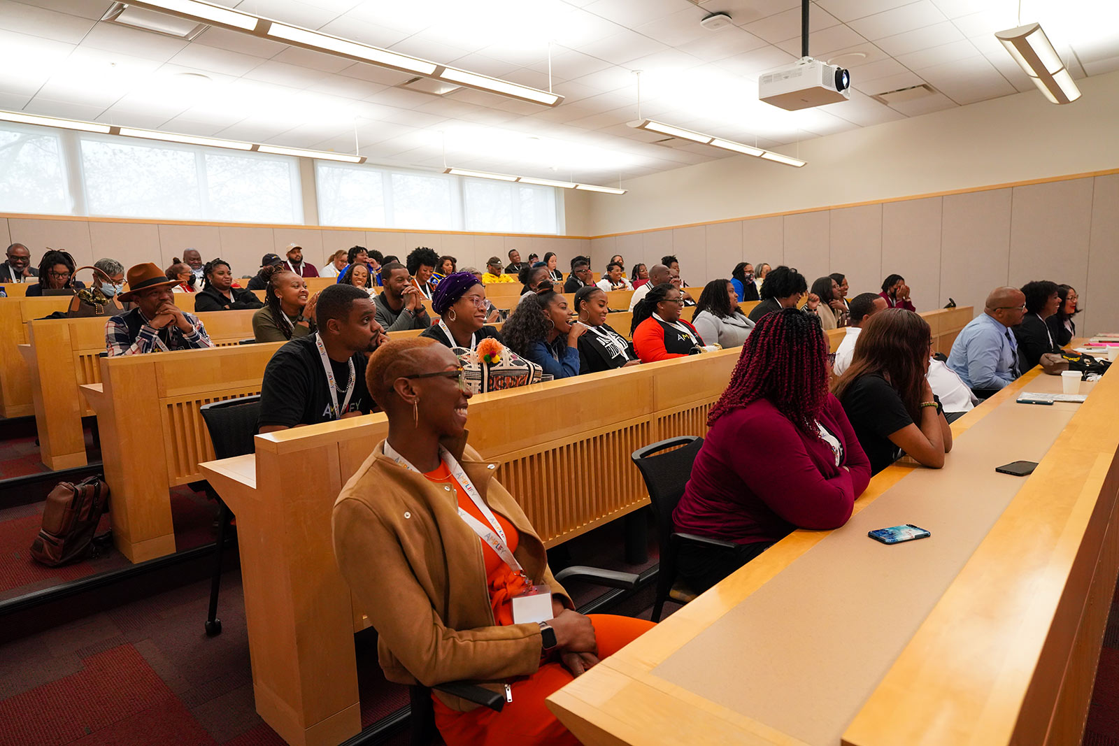 Amplify attendees listen during a breakout session in 2022.