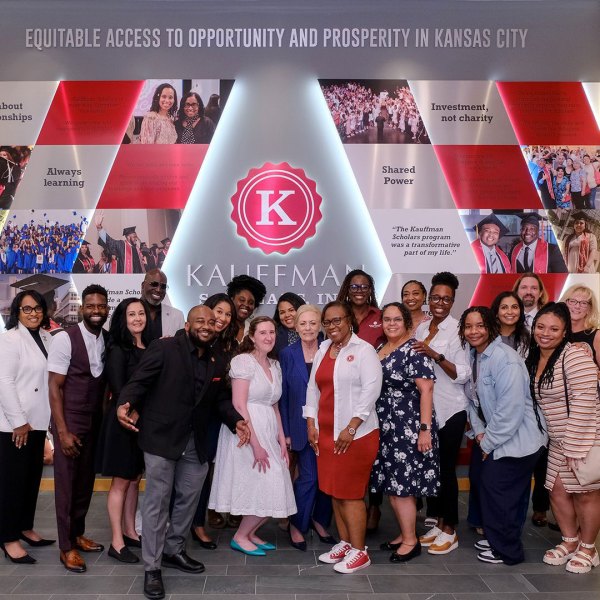 Kauffman Scholars Legacy Wall