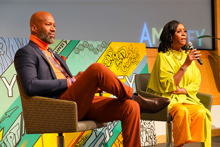 Keynote speakers at the 2024 Amplify Conference in Kansas City, Missouri