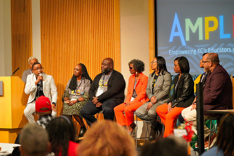 Superintendent panel at the 2024 Amplify Conference in Kansas City, Missouri.
