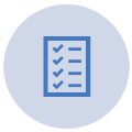 An icon of a checklist