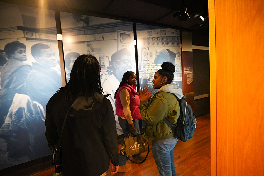 Amplify attendees at the Brown v. Board Museum in Topeka, KS.