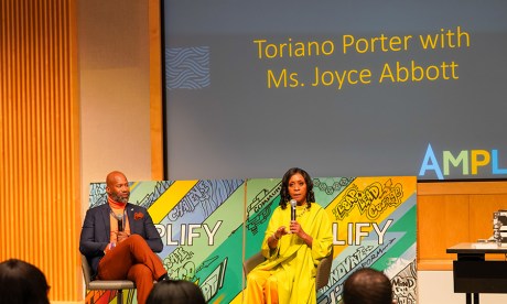 Toriano Porter and Joyce Abbott