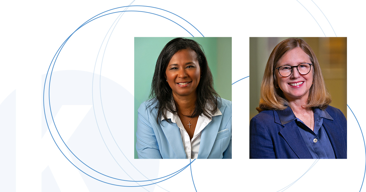 Aimée Eubanks Davis and Kristen Ludgate, Kauffman Foundation Board of Trustees