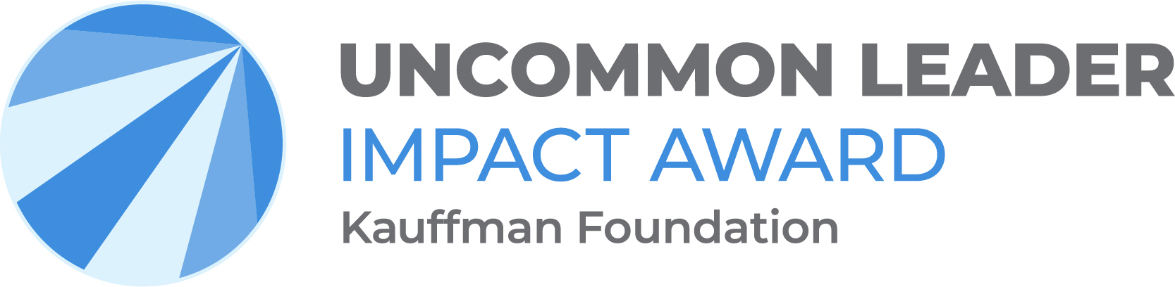 Kauffman Foundation Uncommon Leader Impact Award logo