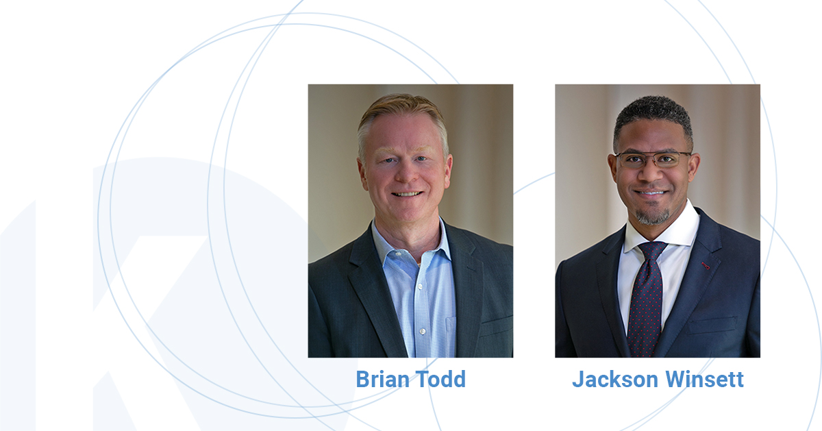 Brian Todd and Jackson Winsett join the Ewing Marion Kauffman Foundation Technology team