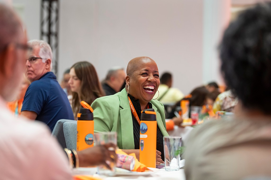 Attendees at the 2026 Kauffman FastTrac and 1 Million Cups Summit in Kansas City, Missouri.