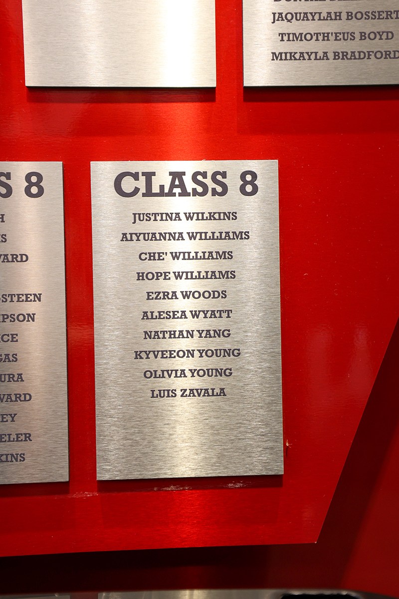 Class 8, Kauffman Scholars