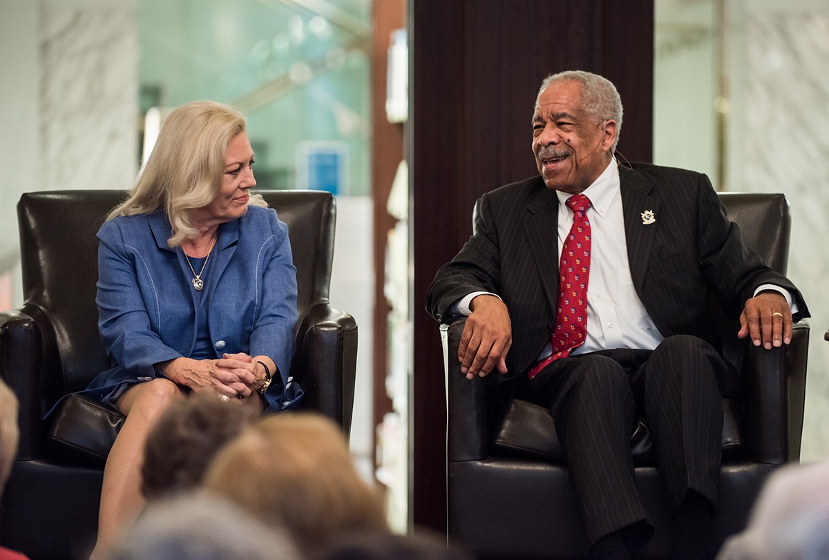 Lou Smith and Julia Kauffman